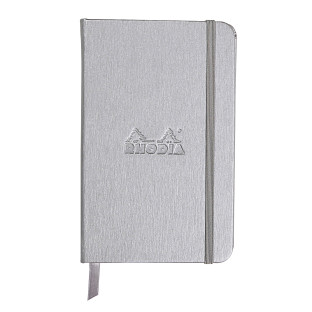 Rhoida Webnotebook - Small - Silver - Dotted